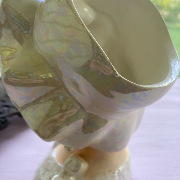 Elegant Vintage Lady Head Vase with Hat - Picture 10 of 10